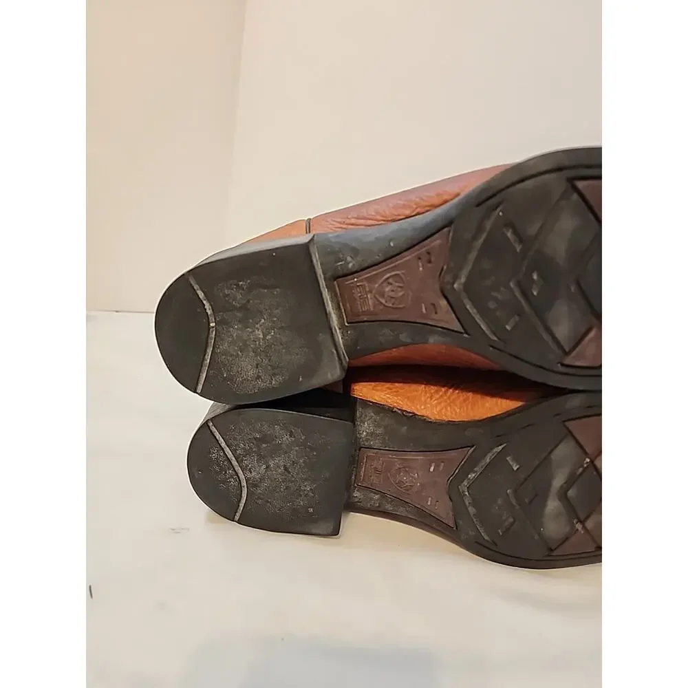 Vintage Ariat 35691 Two Tone Heritage Western Cowboy Ranch Boots Men's Sz 9 D